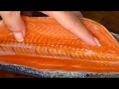 Как разделать форель, быстро и просто
