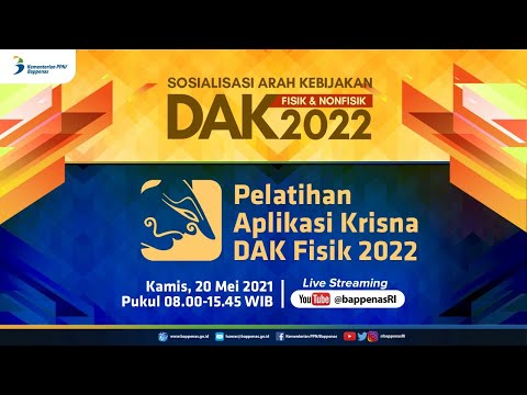 Pelatihan Aplikasi Krisna DAK Fisik 2022 Sesi 1