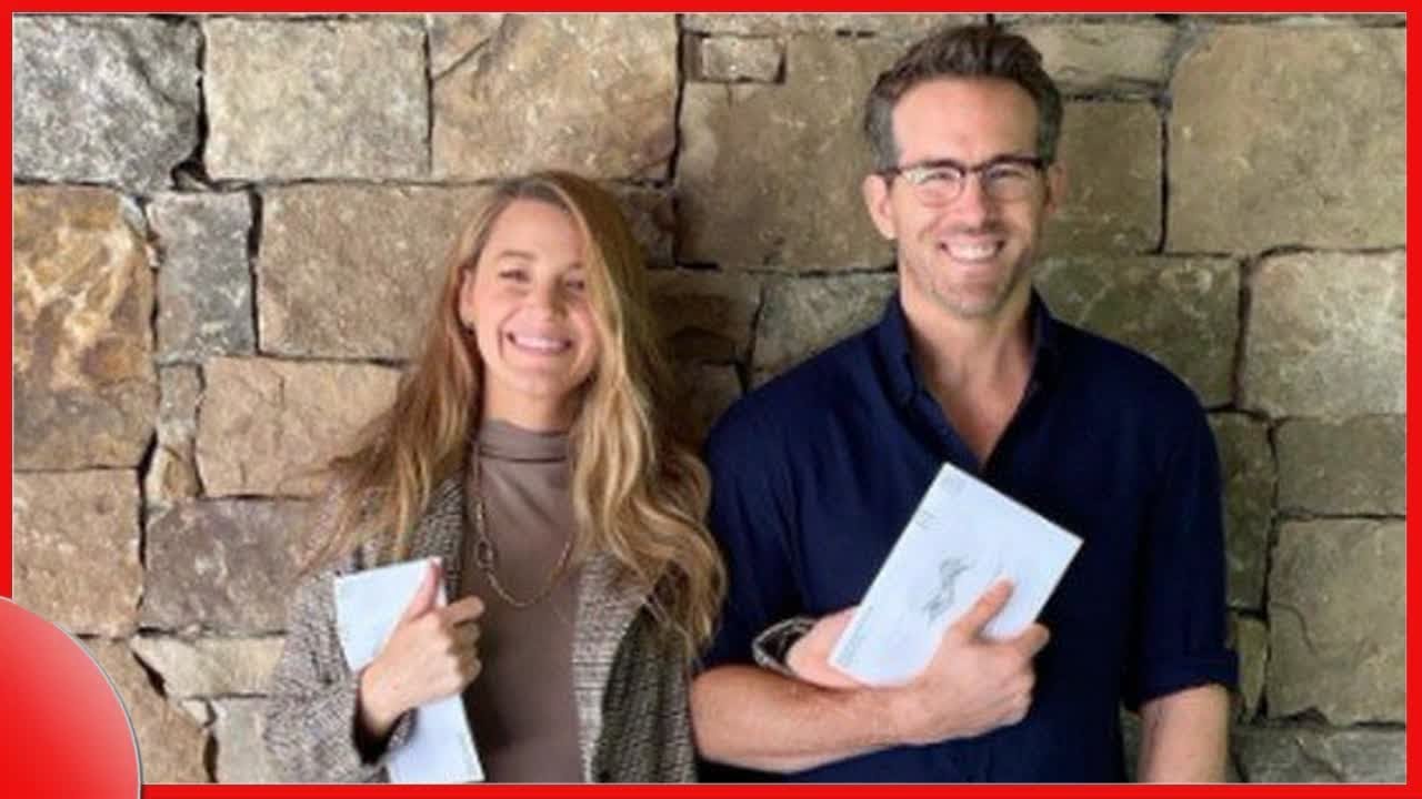 Blake Lively celebrates Ryan Reynolds' first time voting in the US ...