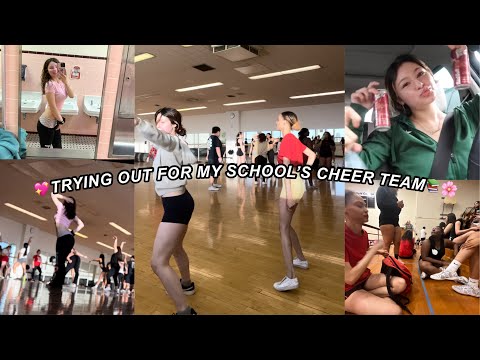 I TRIED OUT FOR MY SCHOOL’s CHEER TEAM..