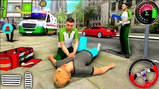Ambulance Doctor Rescue Simulator 3D - 911 Emergency Ambulance Rescue GamePlay screenshot 4