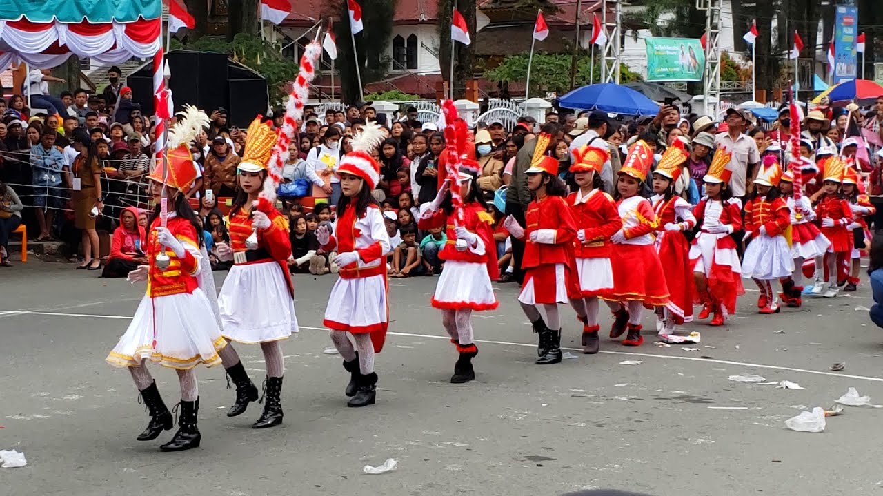 Display Marching Band SD Masehi 1 kabanjahe 2023 - HUT RI 78