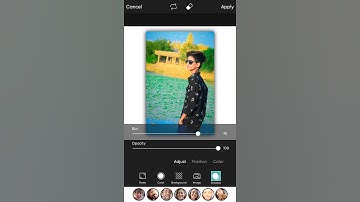shadow behind the image photo editing || Picsart photo editing || #short #chotu_edit_04