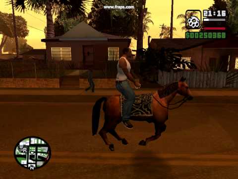Gta San Andreas Horse Mod YouTube Hqdefault 
