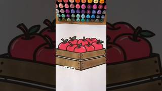 🍅 🧺 Coloringpage 171 | my coloring book #shorts #coloring #kidscoloringvideo