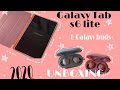 🍎 2020 Galaxy Tab s6 lite "unboxing + accessories" 🍎