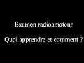 Formation radioamateur  quoi apprendre et comment 