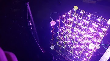 The Pandemic Cube Prototype with Dual-Sided 10x5x5 3D array using ELM Software🤓