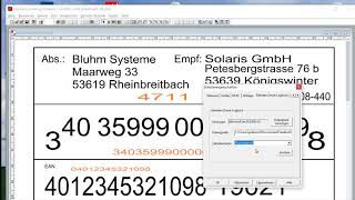 LLS Legitronic Labeling Software - Erstellung DRUCKLOGBUCH | Bluhm Systeme