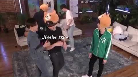 Compilation of jungkook calling jimin ssi