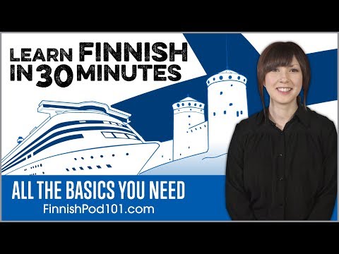 Video: Hur Man Lär Sig Finska