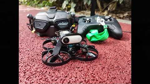 Home build Beta95X V2 First Flight with Insta360 GO