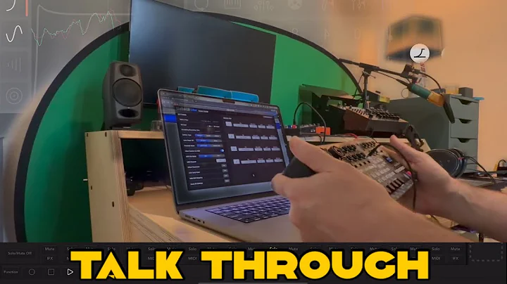 breaking down my new track production w/ talking