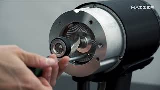 How to change Mazzer Philos burrs