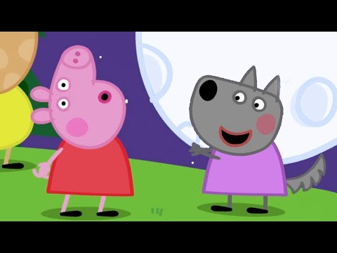 PEPPA PIG IS HAVING FUN AT WENDY WOLF'S PARTY!