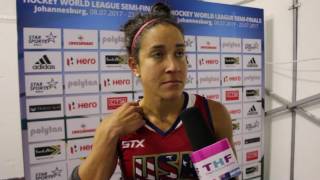 USA Captain Melissa Gonzalez Post match v Chile Interview #HWL2017