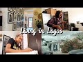 Life in Lagos: bake w me, flower shopping, art viewing, unboxing, beach day, meeting Tayo Aina +RANT