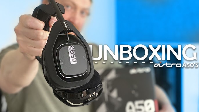 ASTRO A50 Wireless + Base Station by Logitech G UNBOXING - YouTube