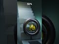 0% vs 100% Smooth Gold Physics Simulation | Soft Body