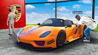 Stealing Every PORSCHE From DEALERSHIP in GTA 5!