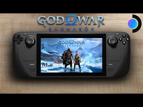 God of War Ragnarok on Steam Deck! (PS5, Chiaki, Windows 11) 