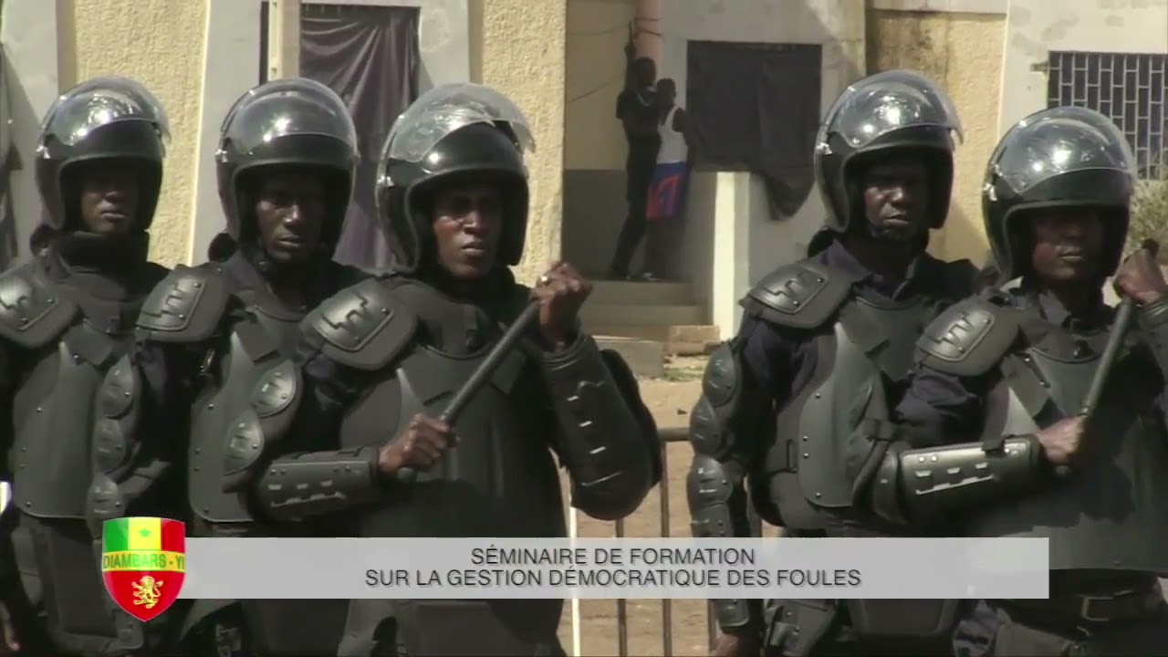 Police Nationale: GMI Formation sur la Gestion démocratique des foules avec les américains.