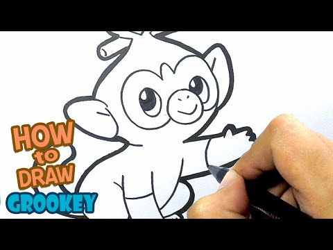 How to Draw Pokemon  Drawing Grookey