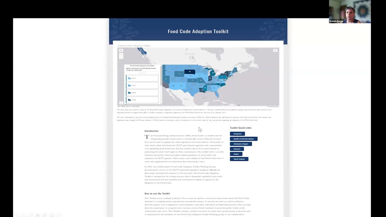 Insights to Food Code Adoption (Panel discussion) Southeast YouTube