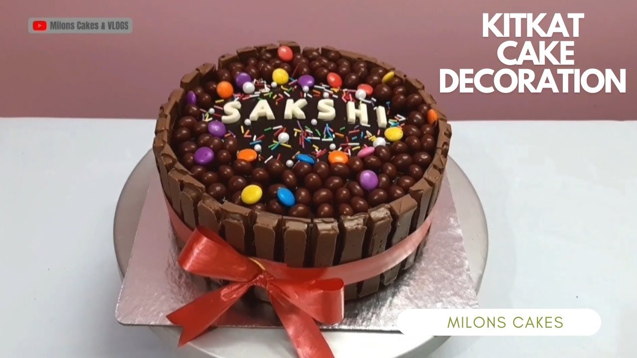 Delicious Kitkat Chocolate Cake Decorating Ideas || Milons Cakes 😊 ...