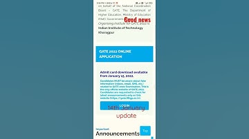 gate22 admit card realised #gate #gate2022  #gateexam #gatemechanical