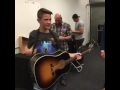 Ethan backstage