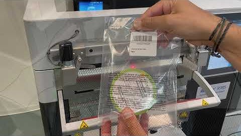 Amazon FBA Seller Poly Bag Prep - Rollbag R785 Auto Bagger with Integrated FNSKU Label Printer