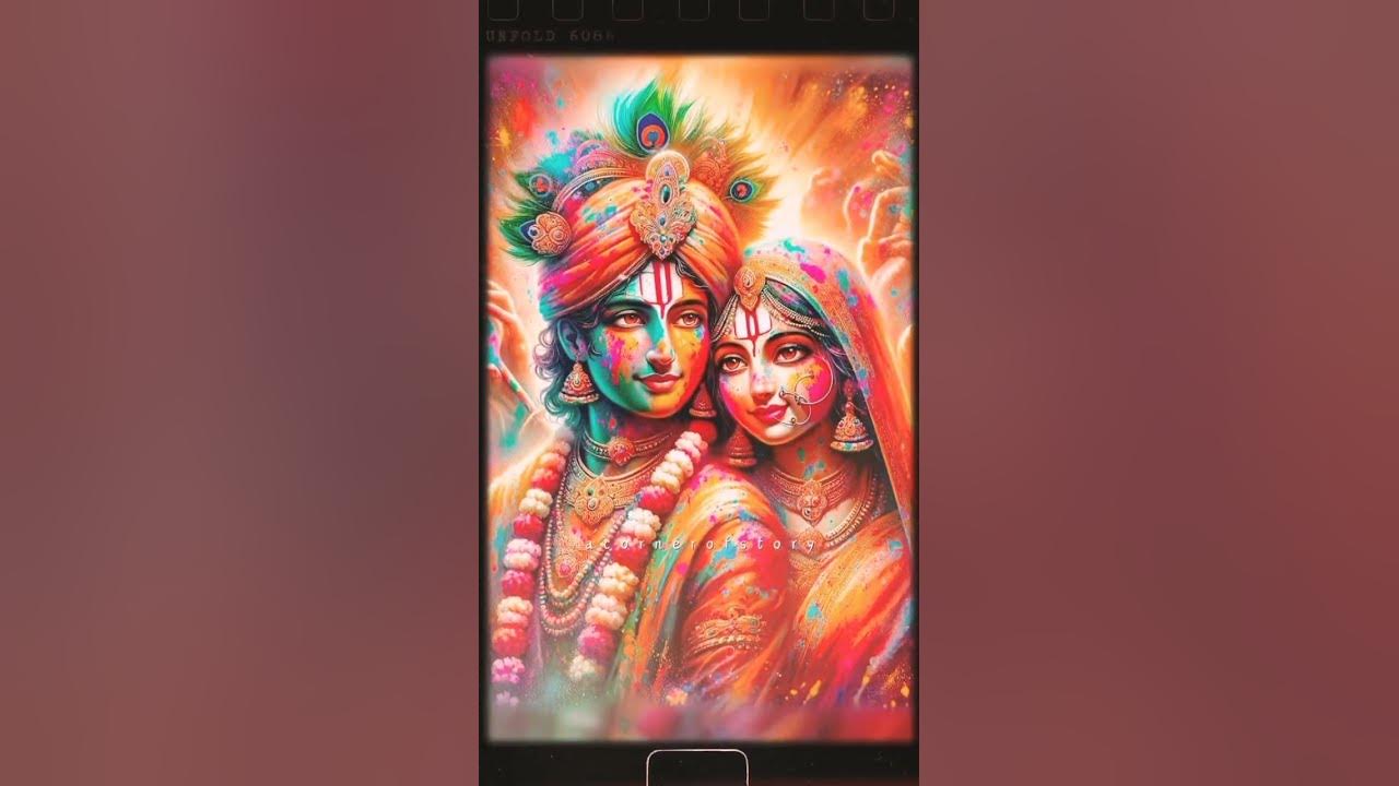 radha krishna hd holi pic
