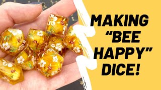 How I Make Bee Deco Dice!
