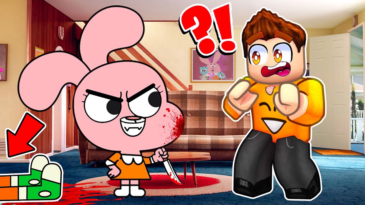 STRASZNA HISTORIA O GUMBALL w Roblox!