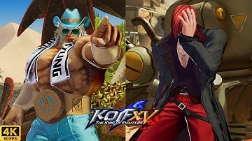 KOF XV | Chris & Iori & Kyo 💥 Antonov & Ralf & Chris | CPU vs CPU AI vs AI