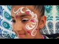 Fairy Eye Swirls - Elegant Linebuster Face Painting Tutorial