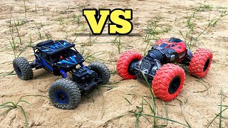 Double Sided Car vs Rock Crawler | Remote Control Car | RC Car Video