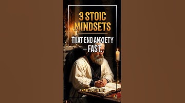 3 Stoic Mindsets That End Anxiety - Fast. #dailystoic