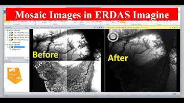 Hoe u afbeeldingen in ERDAS Imagine kunt mozaïeken | Meerdere afbeeldingen samenvoegen tot één af...