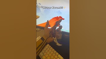 Valorant Reyna Hands Cosplay with Metal Reaver Karambit. 🧪💚