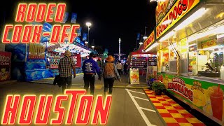 Houston Rodeo Cook Off 2023 Walking Tour 4K