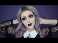 HALLOWEEN MADNESS: Wednesday Addams Make Up Tutorial