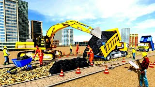 Real Grand City Road Construction 2 Simulator -Mobil Simulator Games - Android Gameplay screenshot 4