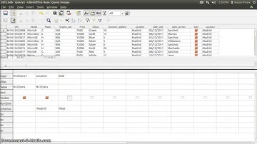 Libreoffice Base Query 3