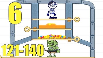 Pencil Boy - Pencilmation - All Levels 121-140 Normal Mode - Android Gameplay