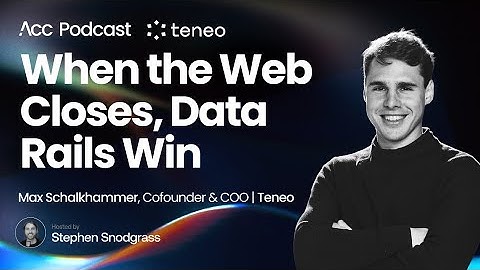 Closed APIs Are the New Moat: Permissionless Real-Time Web Data (Teneo COO) | Acc Podcast #19