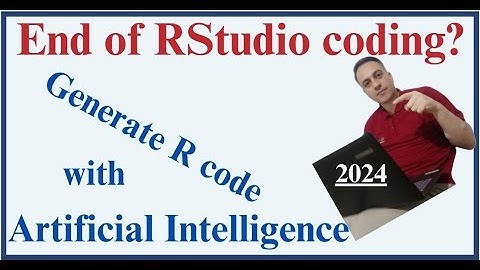 End of RStudio coding?, Use ChatGPT to generate R code, Rtutor AI generate Rstudio codes - 2024