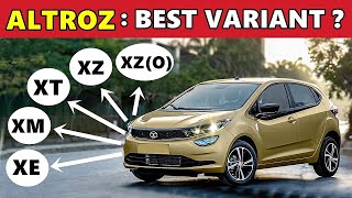 Altroz Variants explained | Best variant to buy | XE,XM,XT,XZ,XZ(O) | ASY