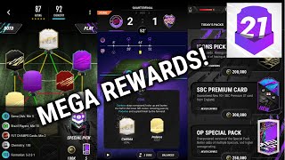 Continental Shield Champions!! (CRAZY REWARDS!) + Mega Pack Opening! - MAD FUT 21 / Pacybits screenshot 3